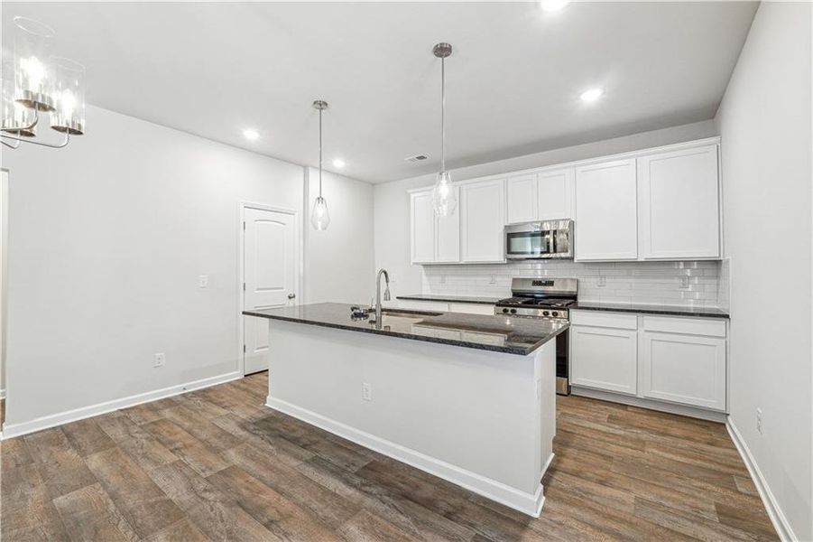 Furnished interior view inside a new home in Conner Springs, Social Circle (Image 9).