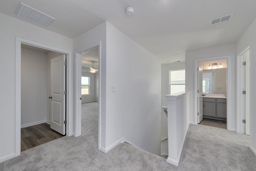 Spacious, unfurnished interior of a new home in Garden Grove, Conway (Image 34). Spacious, unfurnished interior of a new home in Garden Grove, Conway (Image 34).
