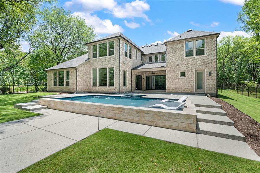 Exterior details and patio area of a home in , Keller (Image 4).