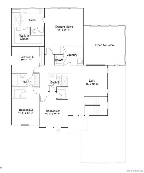 2D floor plan layout of this home in Willow Bend: The Grand Collection, Thornton, CO (Image 3). 2D floor plan layout of this home in Willow Bend: The Grand Collection, Thornton, CO (Image 3).