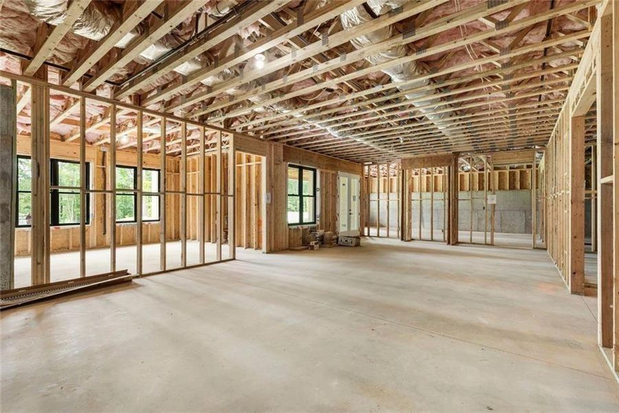 Spacious, unfurnished interior of a new home in , Milton (Image 45). Spacious, unfurnished interior of a new home in , Milton (Image 45).