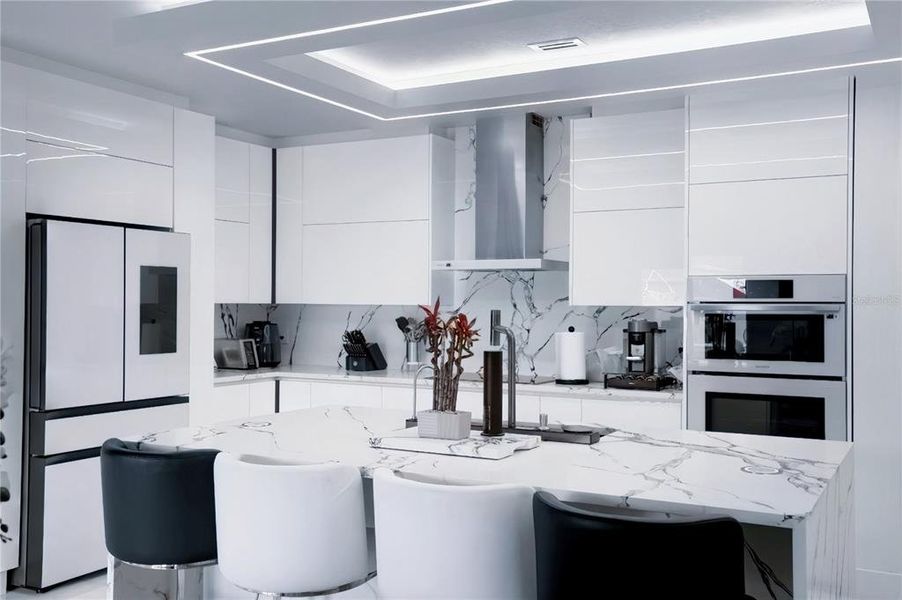 Furnished interior view inside a new home in , Davenport (Image 7).