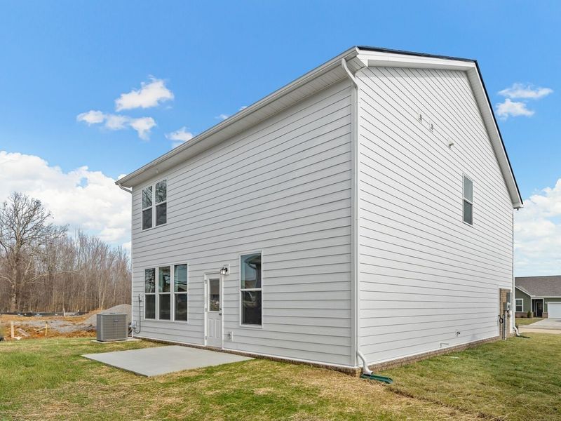 Exterior details and patio area of a home in Sage Farms, White House (Image 2). Exterior details and patio area of a home in Sage Farms, White House (Image 2).
