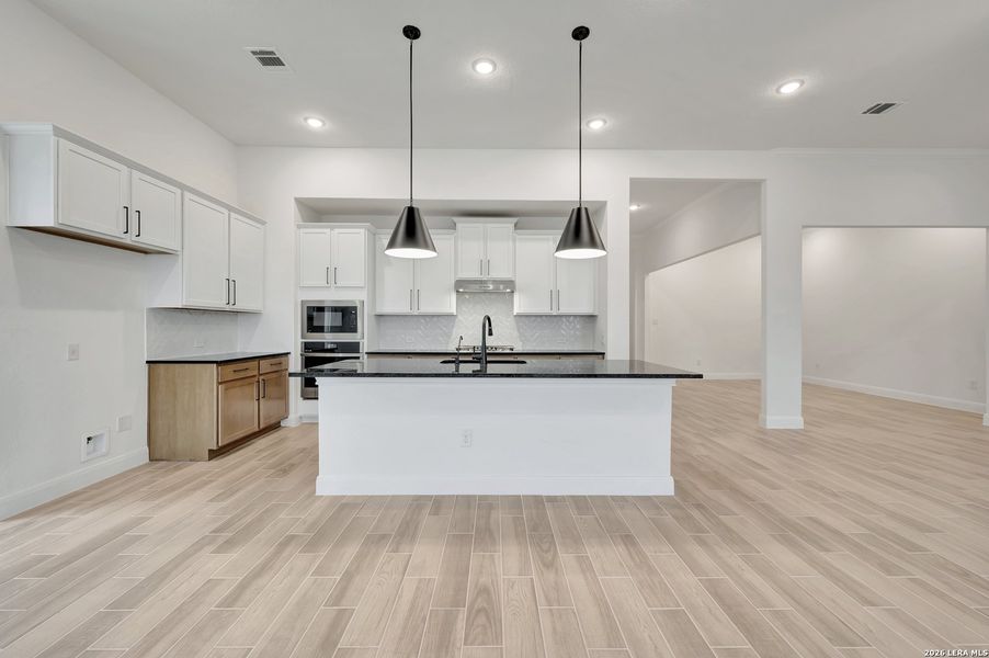 Furnished interior view inside a new home in Everly Estates, San Antonio (Image 8).