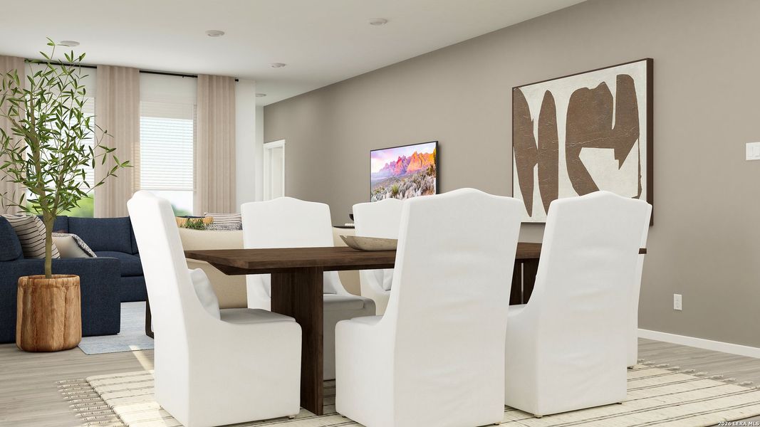 Furnished interior view inside a new home in Grace Valley, Marion (Image 36).