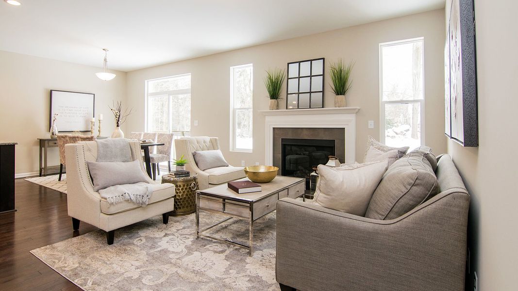 Representative furnished interior of a home built from the The Malden by Norfolk Homes in Valleys, Jackson (Image 8).