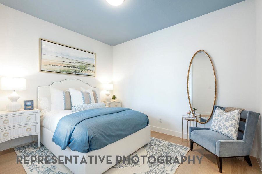 Furnished interior view inside a new home in Santa Rita Ranch, Liberty Hill (Image 34).