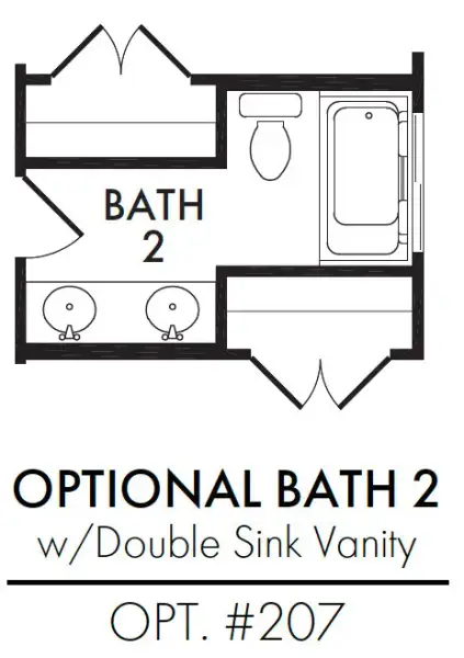 2nd Sink in Bath 2