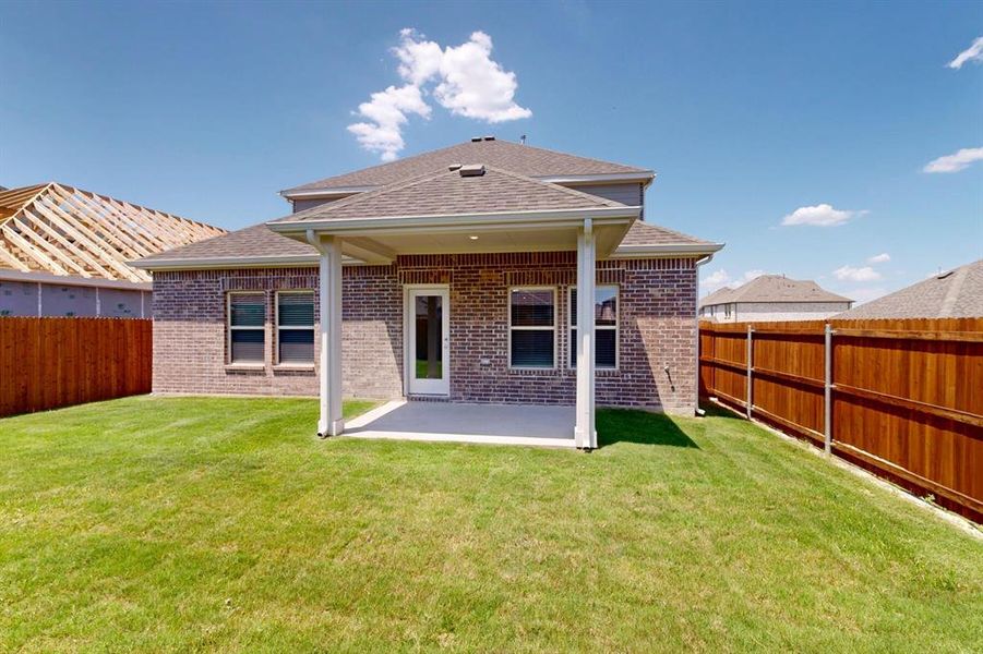 Front exterior of a new home in Forest Park, Princeton, TX, highlighting curb appeal (Image 20). Front exterior of a new home in Forest Park, Princeton, TX, highlighting curb appeal (Image 20).