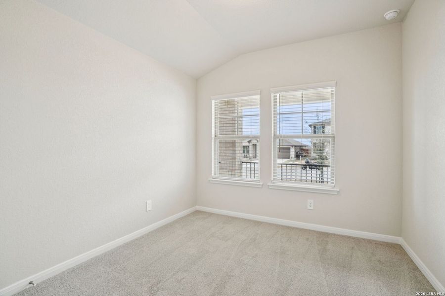 Spacious, unfurnished interior of a new home in Legendary Trails - Premier Series, Cibolo (Image 32).