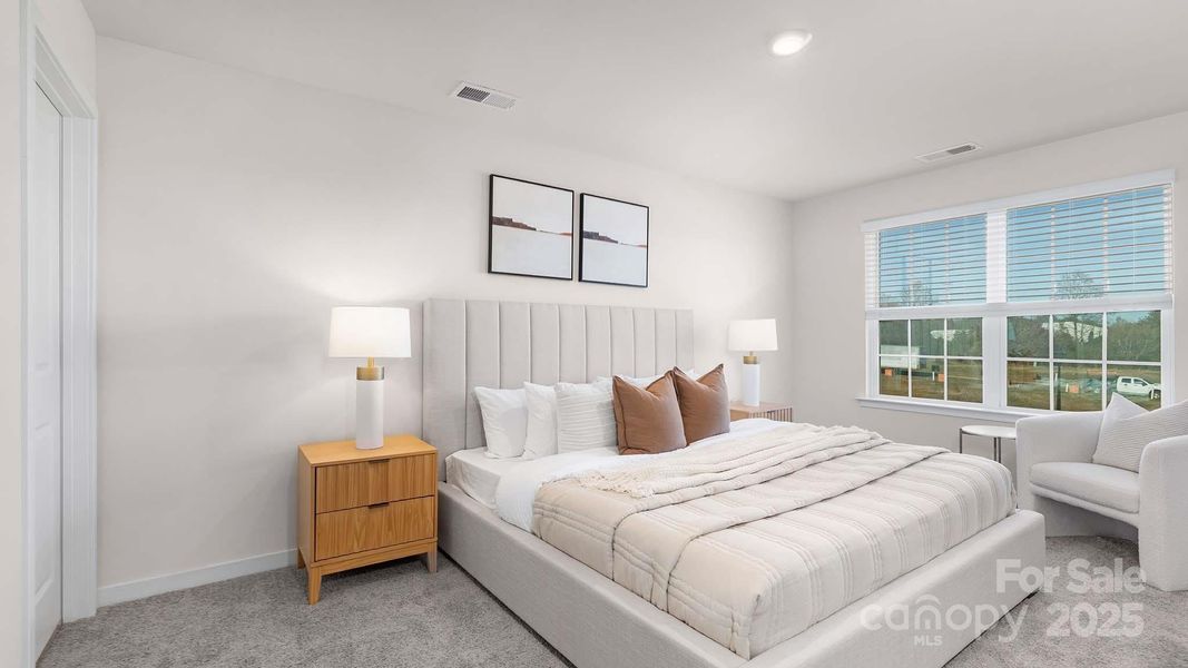 Furnished interior view inside a new home in Clark Creek Landing, Lincolnton (Image 5).