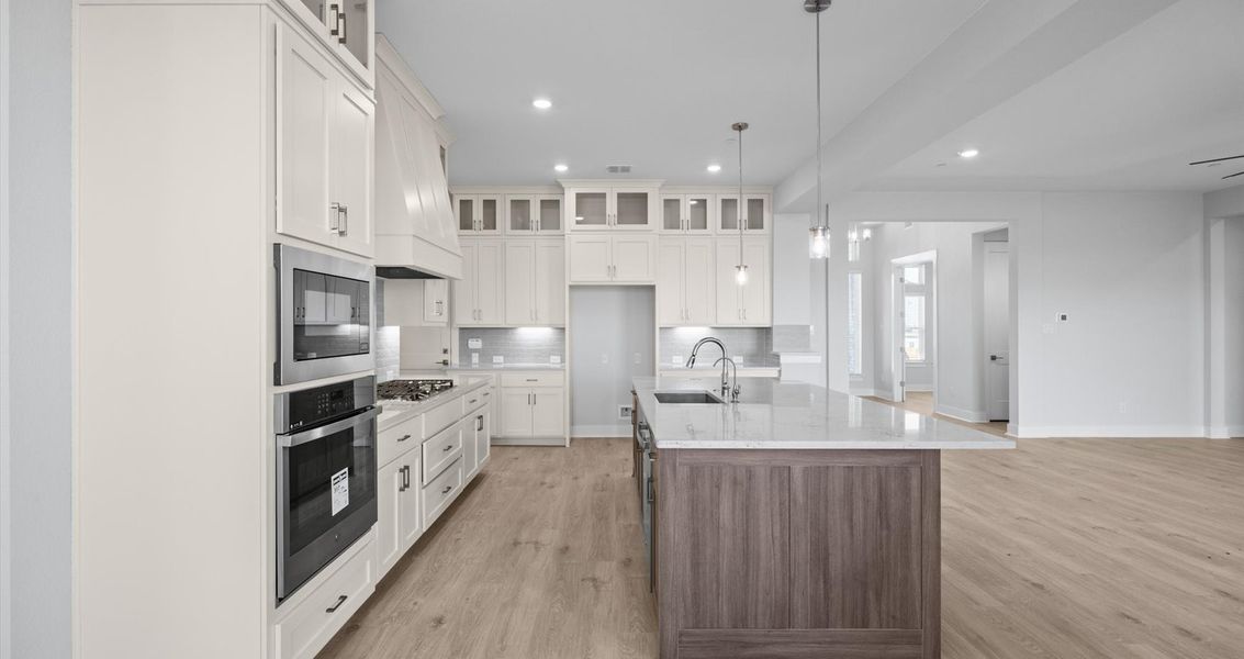 Furnished interior view inside a new home in Sweetwater, Austin (Image 6).