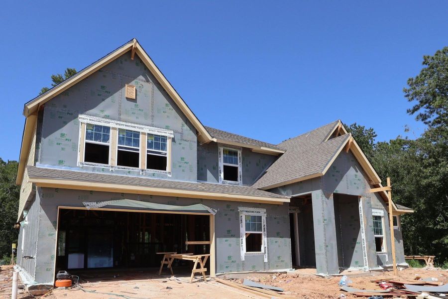 In-progress construction of a new home in , Crosby, TX (Image 6).