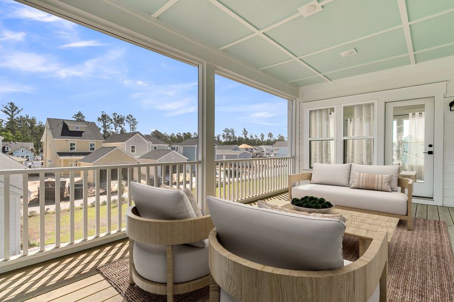 Representative exterior details of a home built from the Shepard by Ashton Woods in Midtown at Nexton, Summerville (Image 2).