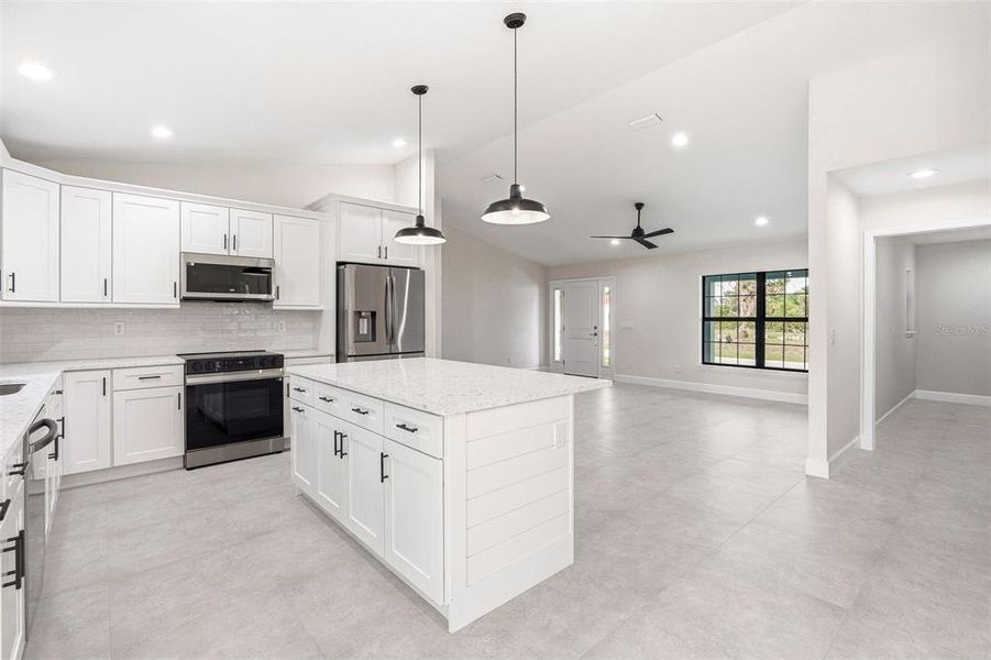 Furnished interior view inside a new home in , Port Charlotte (Image 9).