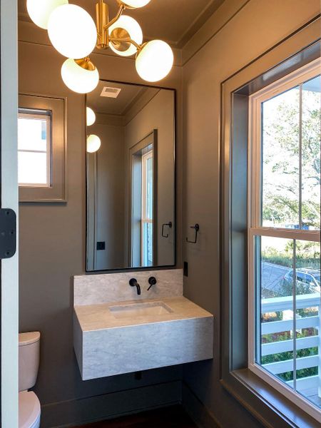 Furnished interior view inside a new home in , Awendaw (Image 10).