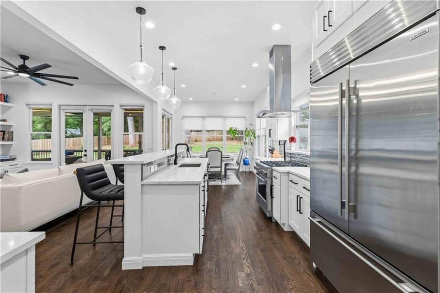 Furnished interior view inside a new home in , Decatur (Image 38).