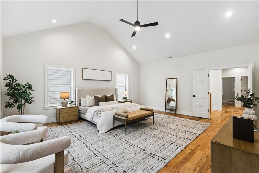 Furnished interior view inside a new home in , Scottdale (Image 33). Furnished interior view inside a new home in , Scottdale (Image 33).