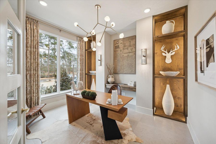 Furnished interior view inside a new home in Audubon, Magnolia (Image 17).