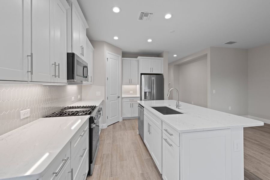 Furnished interior view inside a new home in Verandah, Fort Myers (Image 7).