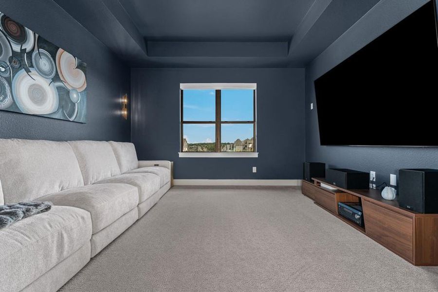 Furnished interior view inside a new home in Parten, Austin (Image 27). Furnished interior view inside a new home in Parten, Austin (Image 27).