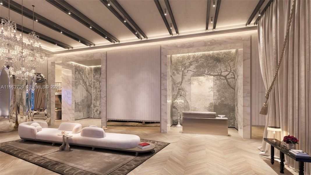 Community amenities in Baccarat Residences Miami, Miami (Image 15).