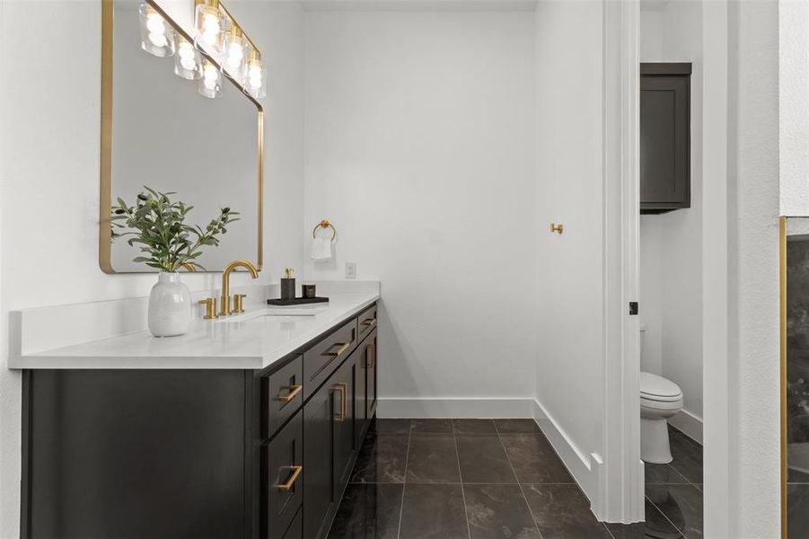 Furnished interior view inside a new home in , Greenville (Image 27).