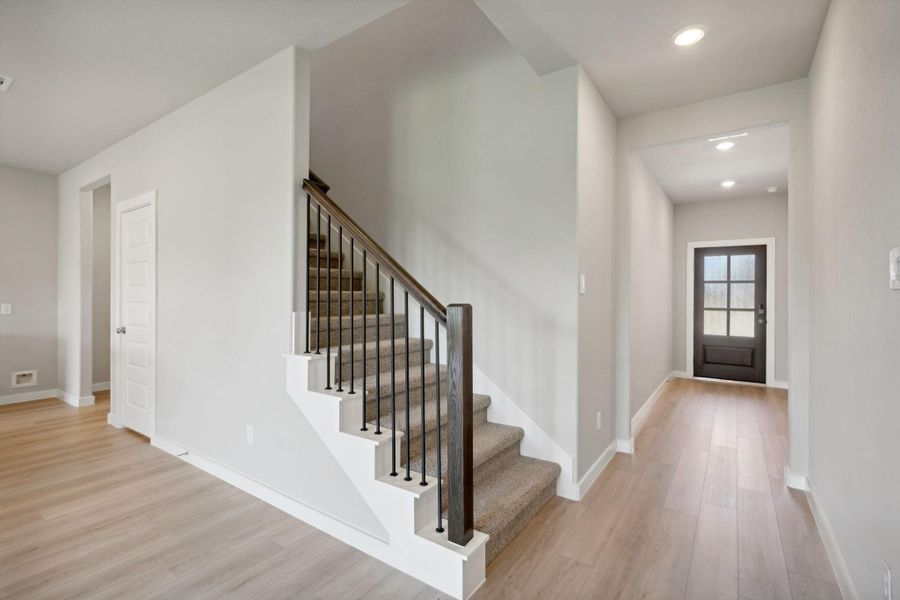 Photo is not of the actual home, but is an inspirational photo of builder’s model home and may depict options, furnishings, and/or decorator features that are not included