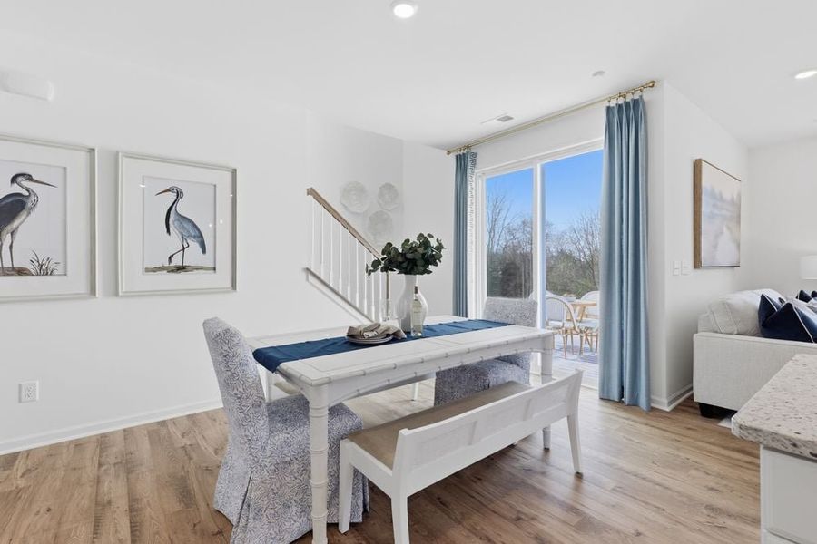 Representative furnished interior of a home built from the Pisgah by Taylor Morrison in Fincastle Glen, Shelby (Image 7).