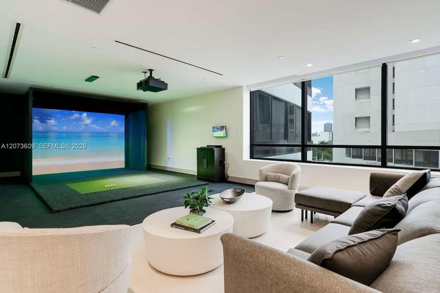 Furnished interior view inside a new home in , Miami (Image 10). Furnished interior view inside a new home in , Miami (Image 10).