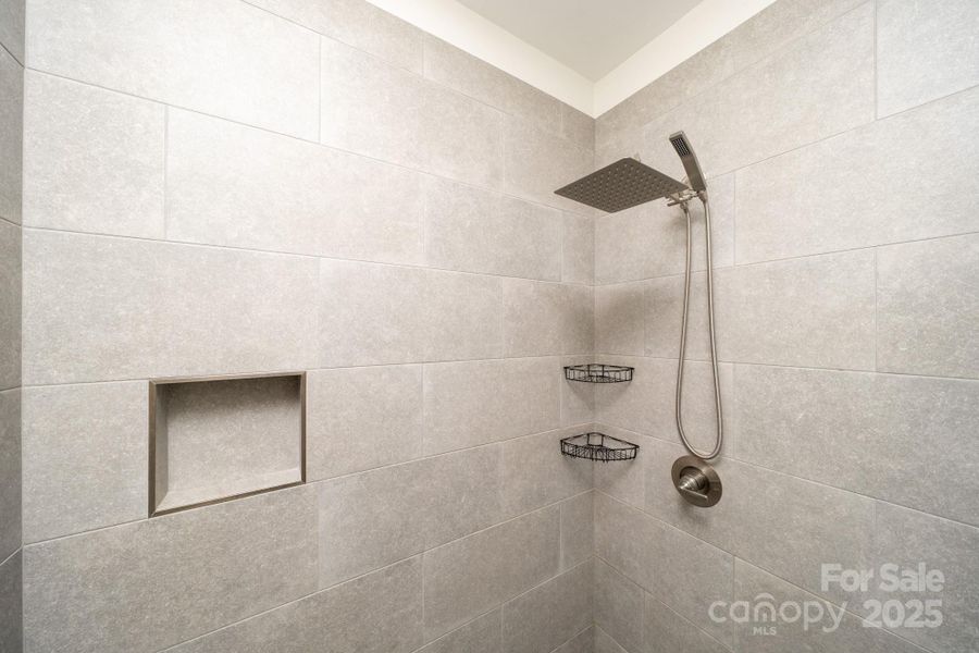 Premium shower-head in the Primary Bathroom. Premium shower-head in the Primary Bathroom.