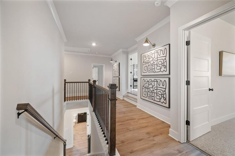 Furnished interior view inside a new home in Ponderosa Farms Manor, Gainesville (Image 40).