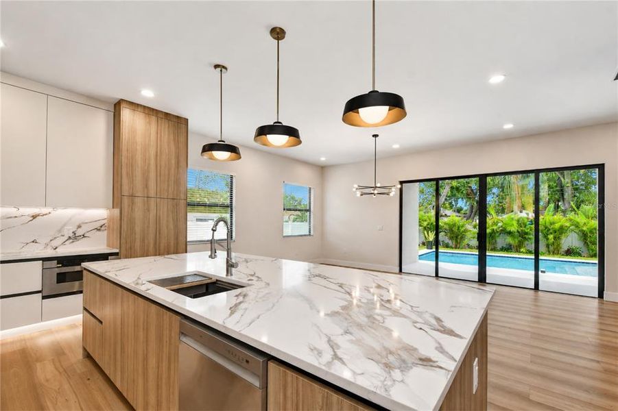 Furnished interior view inside a new home in , Tampa (Image 60).