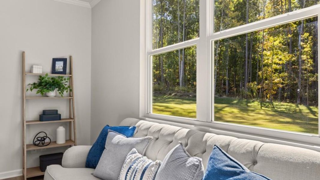 Furnished interior view inside a new home in Hamptons at Riverwood South, Dallas (Image 4).