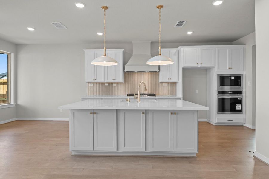 Furnished interior view inside a new home in Sienna 45', 50', Missouri City (Image 8).