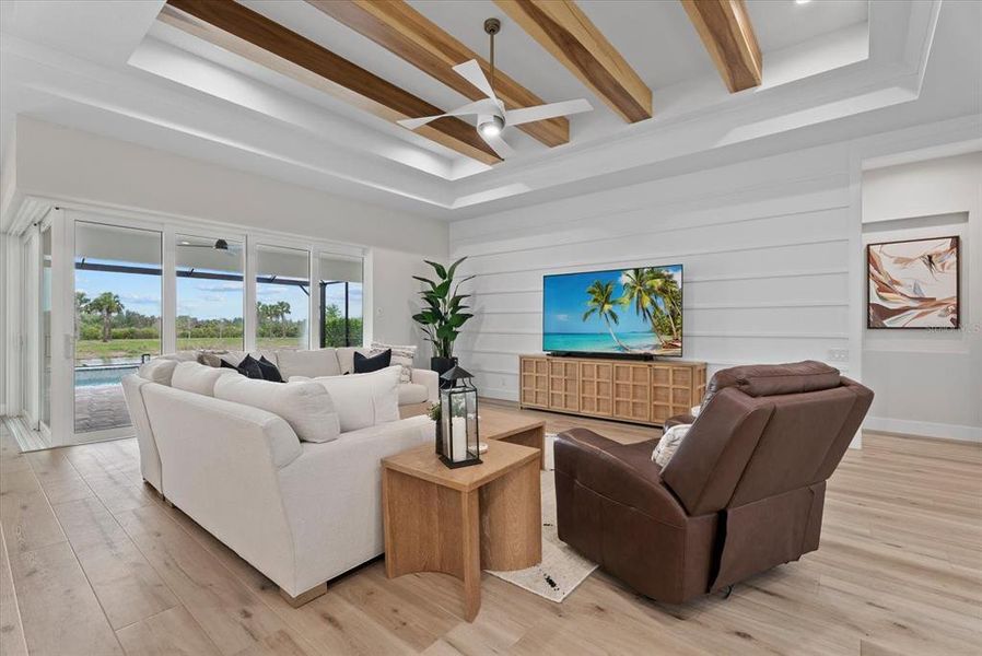 Furnished interior view inside a new home in Gran Place, Venice (Image 6).