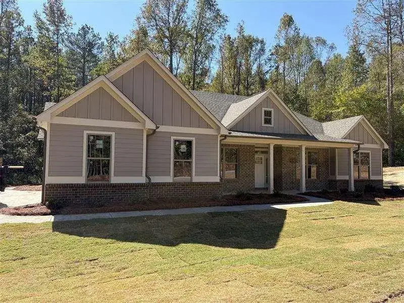 Front exterior of a new home in , Jefferson, GA, highlighting curb appeal (Image 2). Front exterior of a new home in , Jefferson, GA, highlighting curb appeal (Image 2).