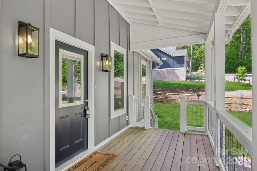 Furnished interior view inside a new home in , Maggie Valley (Image 14).