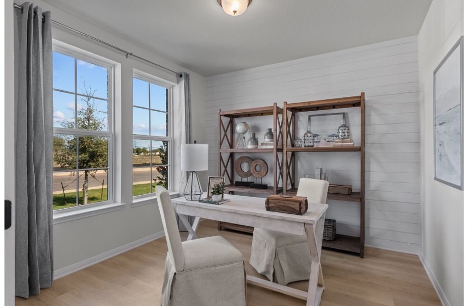 Furnished interior view inside a new home in Westridge, San Antonio (Image 7).