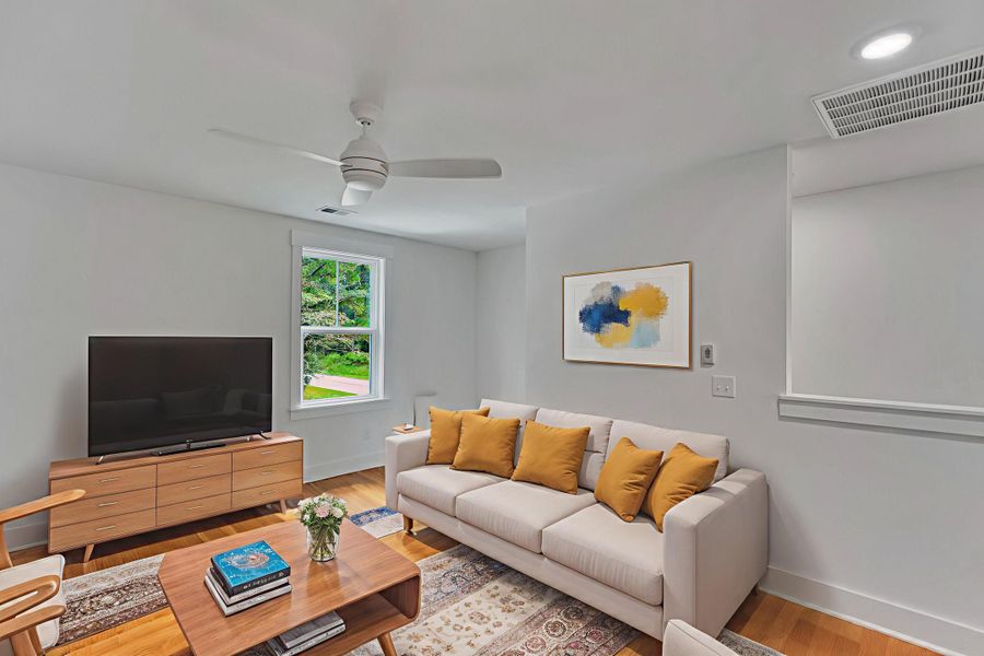 Furnished interior view inside a new home in , Awendaw (Image 4).