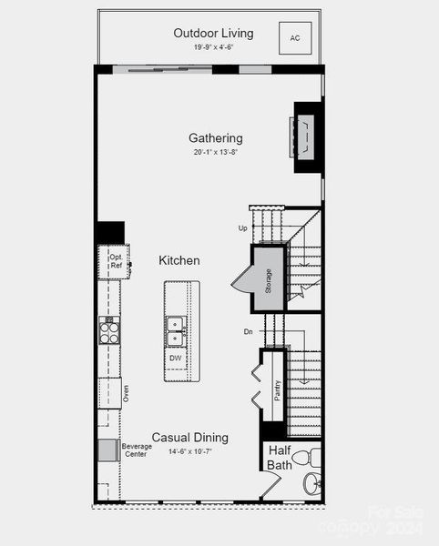 Storage at 2nd floor, sliding glass door,and sky terrace