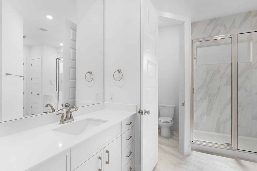 Furnished interior view inside a new home in Nolina, Georgetown (Image 12).