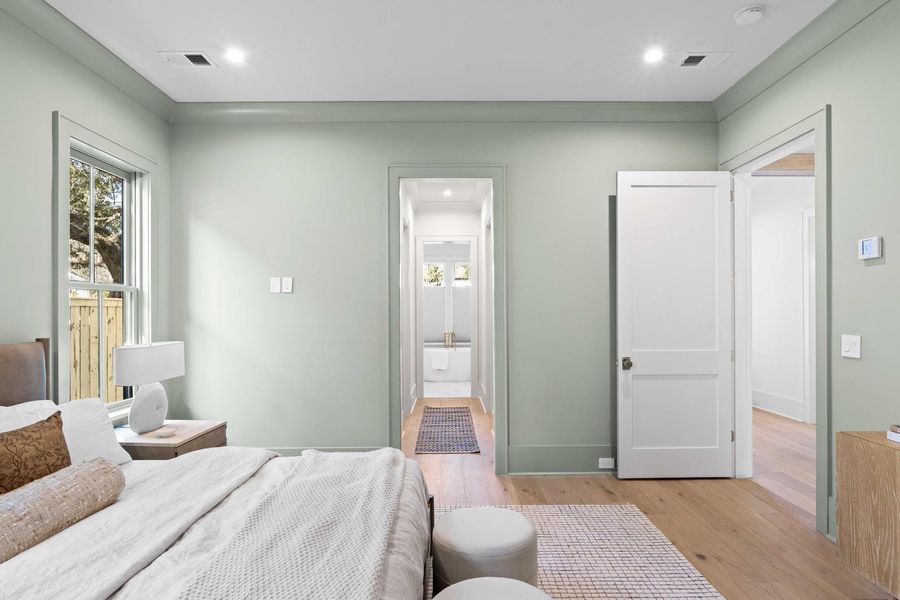 Furnished interior view inside a new home in , Mount Pleasant (Image 18).