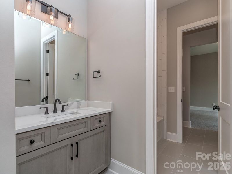 Furnished interior view inside a new home in , York (Image 10).