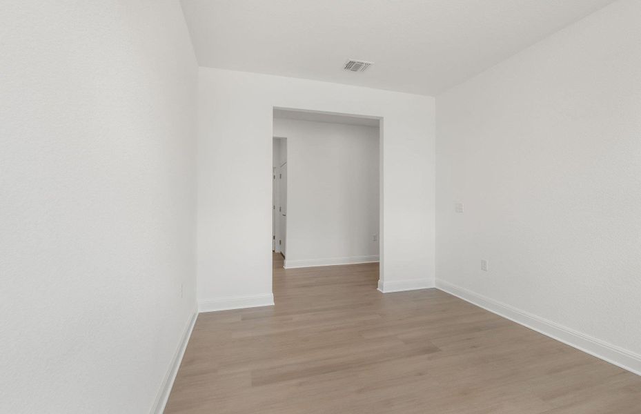 Spacious, unfurnished interior of a new home in Sun City Texas, Georgetown (Image 20). Spacious, unfurnished interior of a new home in Sun City Texas, Georgetown (Image 20).