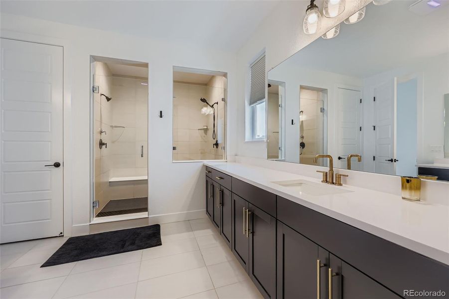 Furnished interior view inside a new home in , Castle Pines (Image 6).