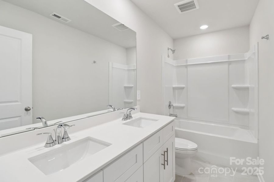 Furnished interior view inside a new home in Harper Landing, Stanley (Image 2).