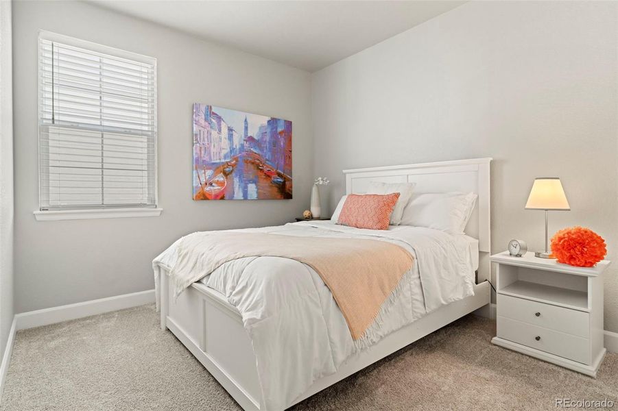 Furnished interior view inside a new home in Murphy Creek, Aurora (Image 22).