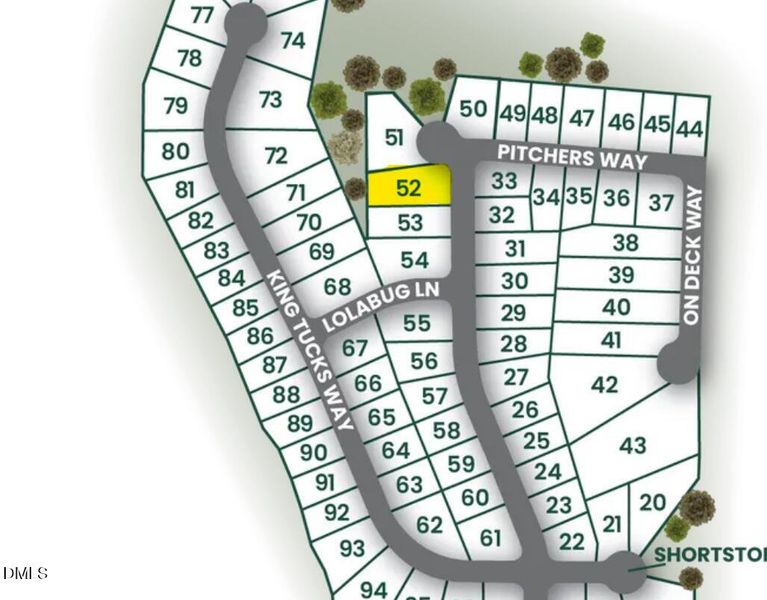 LOT 52 LOCATION LOT 52 LOCATION