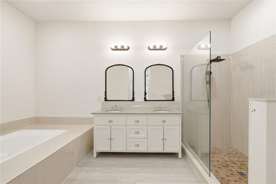 Furnished interior view inside a new home in , Palm Coast (Image 9). Furnished interior view inside a new home in , Palm Coast (Image 9).